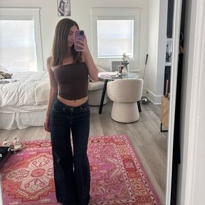 Zara wide leg jeans